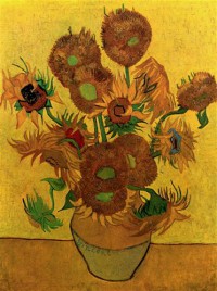 Картина автора Винсент Ван Гог под названием Still Life Vase with Fifteen Sunflowers