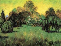 Картина автора Винсент Ван Гог под названием The Poet s Garden