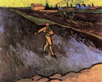 Картина автора Винсент Ван Гог под названием The Sower Outskirts of Arles in the Background
