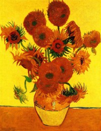 Картина автора Винсент Ван Гог под названием Still Life Vase with Fifteen Sunflowers 3