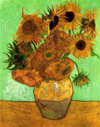Картина автора Винсент Ван Гог под названием Still Life Vase with Twelve Sunflowers 2
