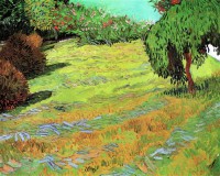 Картина автора Винсент Ван Гог под названием Sunny Lawn in a Public Park