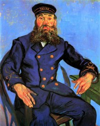 Картина автора Винсент Ван Гог под названием Portrait of the Postman Joseph Roulin 5