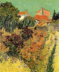 Картина автора Винсент Ван Гог под названием Garden Behind a House