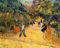 Картина автора Винсент Ван Гог под названием Entrance to the Public Park in Arles