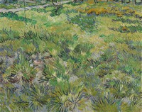 Картина автора Винсент Ван Гог под названием Long Grass with Butterflies