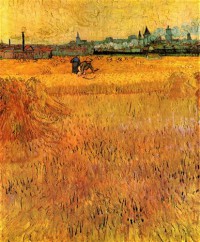 Картина автора Винсент Ван Гог под названием Arles View from the Wheat Fields