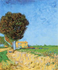 Картина автора Винсент Ван Гог под названием A Lane near Arles