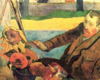 Картина автора Гоген Поль под названием Van Gogh Painting Sunflowers Ned