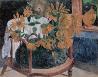 Картина автора Гоген Поль под названием Sunflowers
