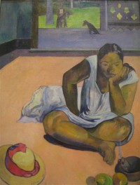 Картина автора Гоген Поль под названием The Brooding Woman