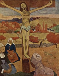 Картина автора Гоген Поль под названием The Yellow Christ