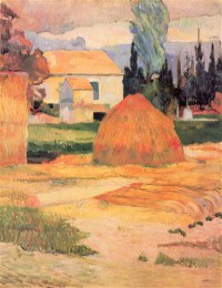 Картина автора Гоген Поль под названием Ferme à Arles