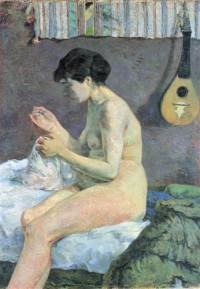 Картина автора Гоген Поль под названием Study of a Nude