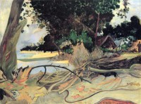 Картина автора Гоген Поль под названием The Hibiscus Tree