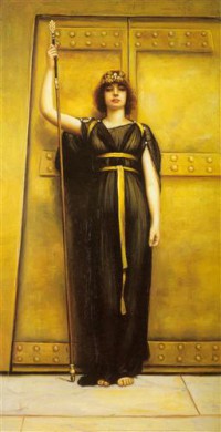 Картина автора Годвард Джон Вильям под названием The Priestess