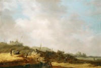 Картина автора Гойен Ян под названием пейзаж с дюнами