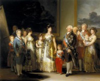 Картина автора Гойя Франсиско под названием The Family of Charles IV  				 - Семья короля Карла IV
