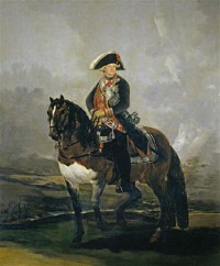 Картина автора Гойя Франсиско под названием Carlos IV on Horseback