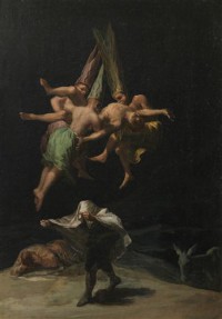 Картина автора Гойя Франсиско под названием The Witches Flinght