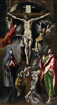 Картина автора Греко Эль под названием The Crucifixion