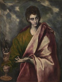 Картина автора Греко Эль под названием Saint John the Evangelist