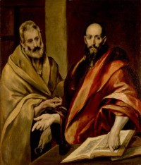 Картина автора Греко Эль под названием Sts Peter and Paul
