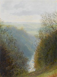 Картина автора Гримшоу Джон Эткинсон под названием A Wooded Valley