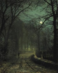 Картина автора Репродукции под названием A Yorkshire Lane in November