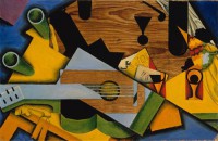 Картина автора Грис Хуан под названием Still Life with a Guitar