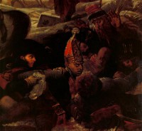 Картина автора Гро Антуан-Жан под названием Napoleon on the battle field of Eylau