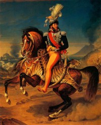 Картина автора Гро Антуан-Жан под названием Joachim Murat, roi de Naples, portrait équestre, Joachim Murat, king de Naples, equestrian portrait
