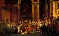 Картина автора Давид Жак Луи под названием Sacre de l'empereur Napoléon Ier et couronnement de l'impératrice Joséphine