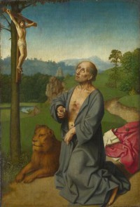 Картина автора Давид Герард под названием Saint Jerome in a Landscape