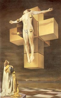 Картина автора Дали Сальвадор под названием Христос святого Хуана де ля Крус