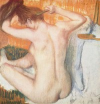 Картина автора Дега Эдгар под названием Frau bei der Toilette