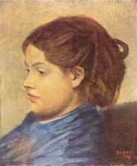 Картина автора Дега Эдгар под названием Porträt Mademoiselle Dobigny