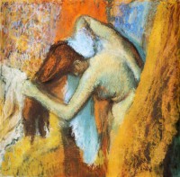 Картина автора Дега Эдгар под названием Femme s'essuyant