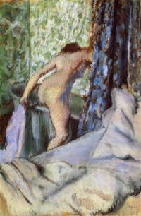 Картина автора Дега Эдгар под названием Le Bain, le bain matinal