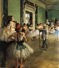 Картина автора Дега Эдгар под названием La Classe de Danse
