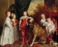 Картина автора Дейк Антон под названием Five Eldest Children of Charles I  				 - Пять старших детей Карла I