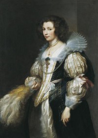 Картина автора Дейк Антон под названием Portrait of Maria Louise de Tassis