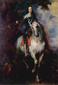 Картина автора Дейк Антон под названием Eguestrian portrait of Charles1 king England