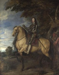 Картина автора Дейк Антон под названием Equestrian Portrait of Charles I