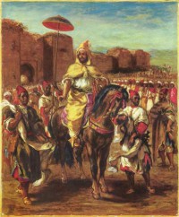 Картина автора Делакруа Эжен под названием Portrat des Sultans von Marokko