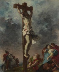 Картина автора Делакруа Эжен под названием Christ on the Cross