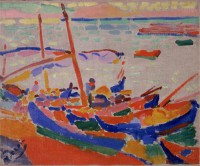 Картина автора Дерен Андре под названием Fishing Boats, Collioure