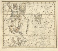 Картина автора Джеймисон Александр под названием Celestial Atlas  				 - Уранография - Орион, Волк
