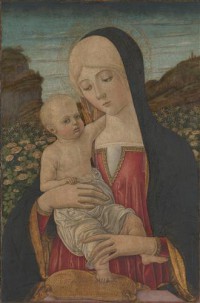 Картина автора Джованни Бенвенуто под названием The Virgin and Child