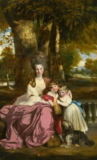 Картина автора Джошуа Рейнольдс Сэр под названием Lady Elizabeth Delmé and Her Children